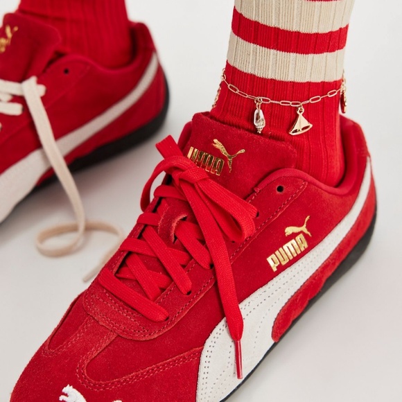Puma speedcat OG sneakers Red/white sz 9 usa - Picture 2 of 8